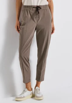 Pantalon léger en jacquard