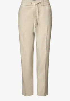 Pantalon à look mélangé