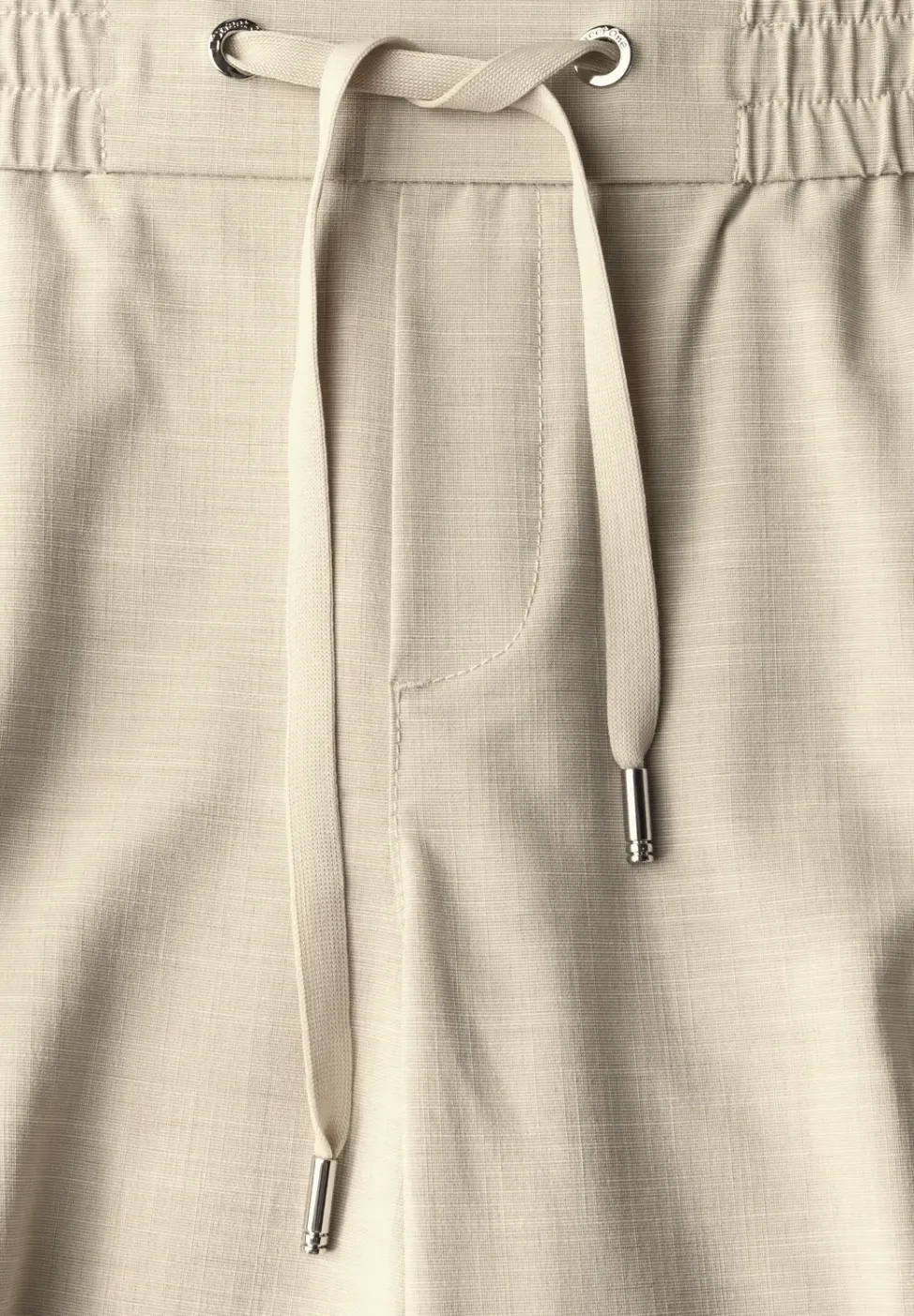 Pantalon à look mélangé