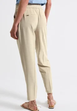 Pantalon à look mélangé