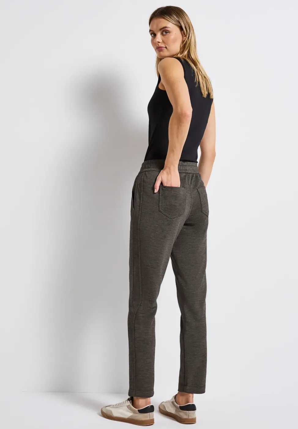 Pantalon Loose Fit Melange
