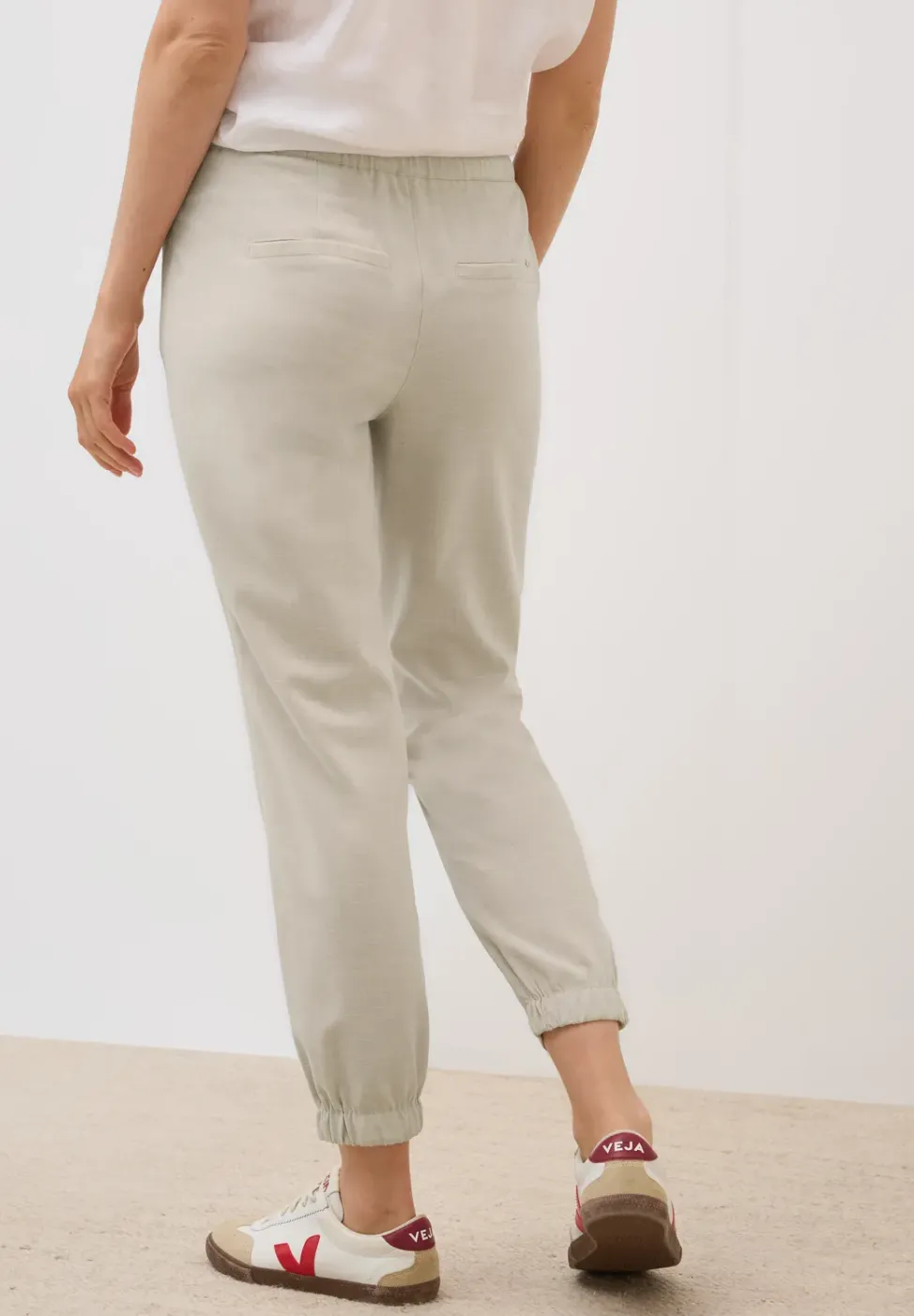 Pantalon Loose Fit Melange