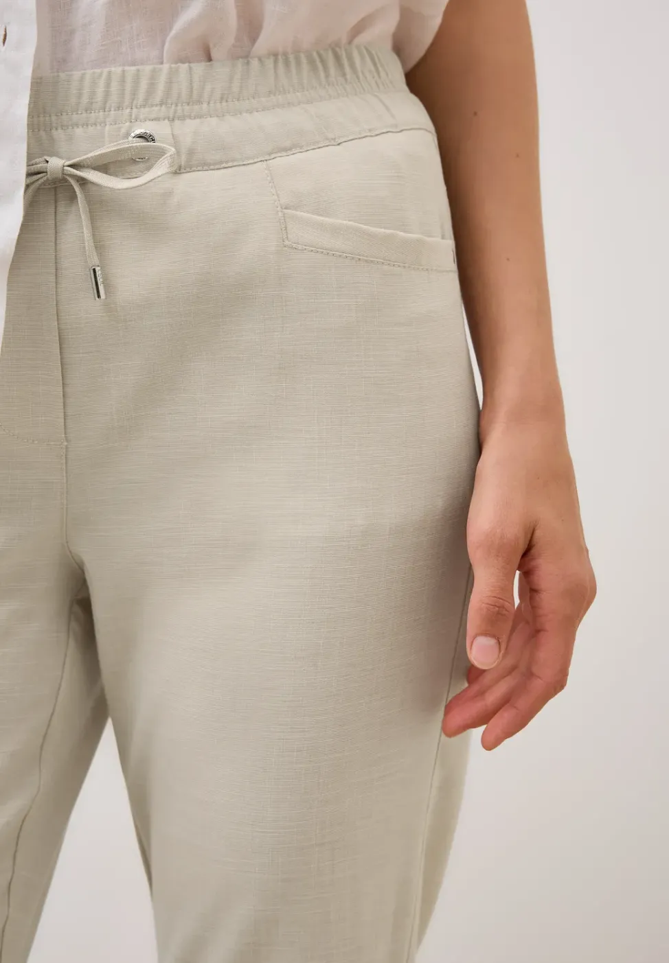 Pantalon Loose Fit Melange