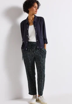 Pantalon Loose Fit à motifs
