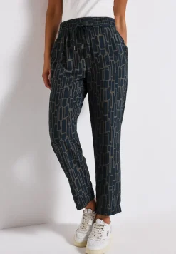 Pantalon Loose Fit à motifs