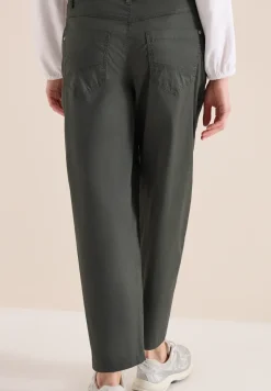 Pantalon Mid Waist Barrel Leg à coupe décontractée