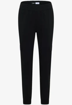 Pantalon Mid Waist Slim Leg au look cargo