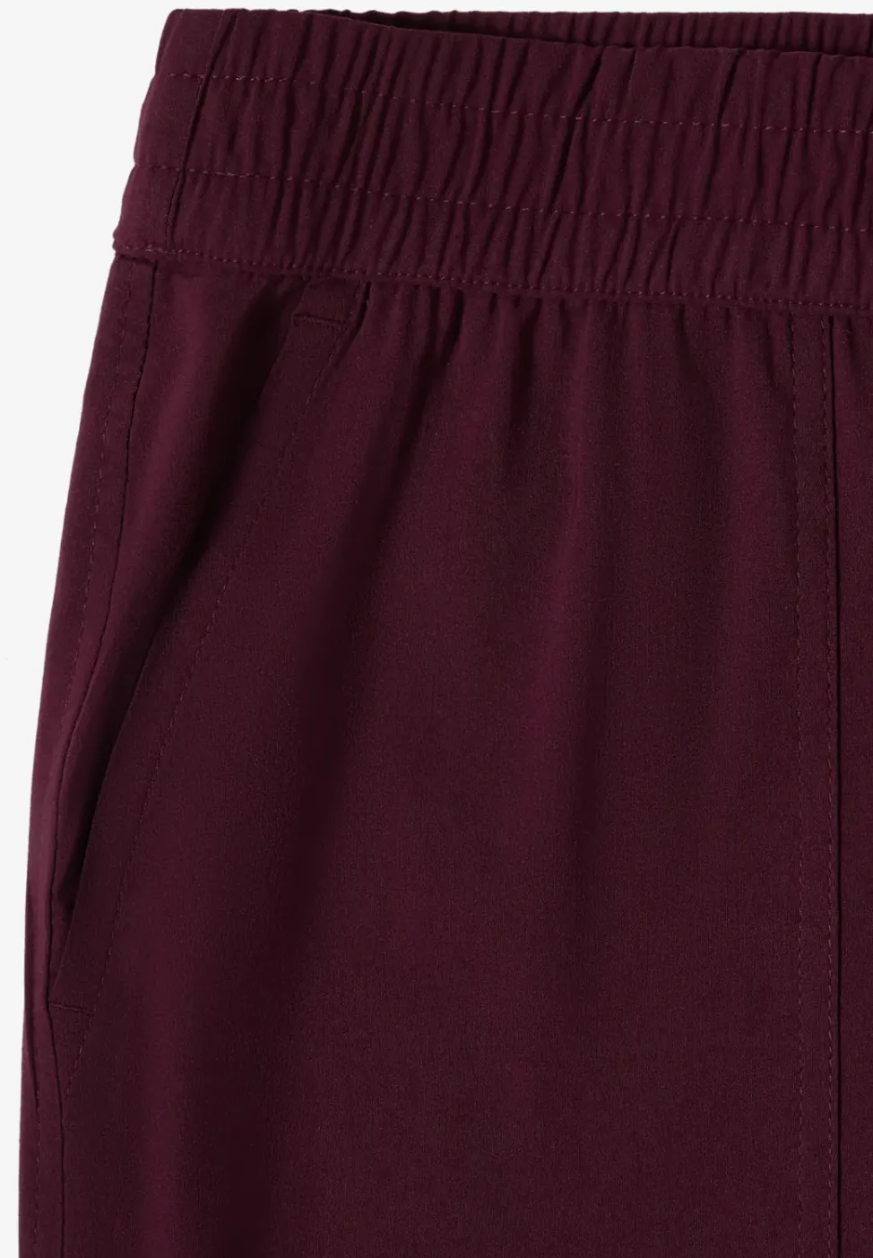 Pantalon Mid Waist Slim Leg au look cargo