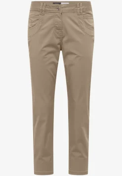 Pantalon Mid Waist Slim Leg en Casual Fit