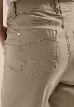 Pantalon Mid Waist Slim Leg en Casual Fit