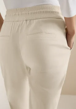 Pantalon Mid Waist Slim Leg en Casual Fit