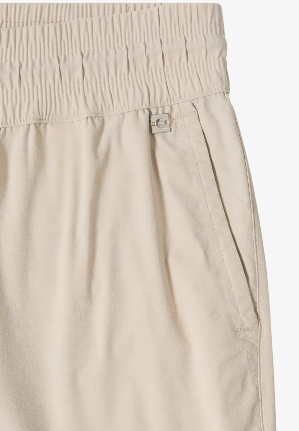 Pantalon Mid Waist Slim Leg en Casual Fit