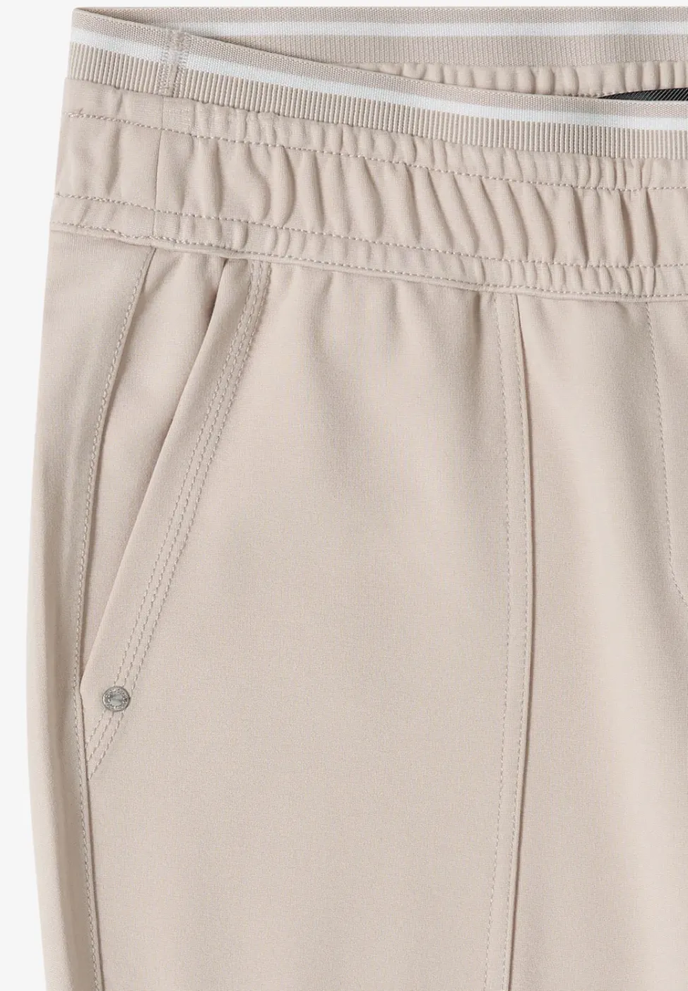 Pantalon Mid Waist Slim Leg en Casual Fit