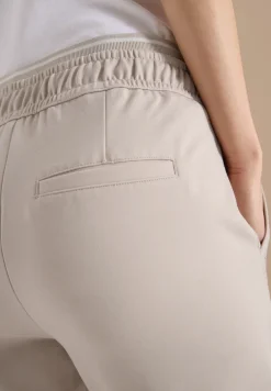 Pantalon Mid Waist Slim Leg en Casual Fit