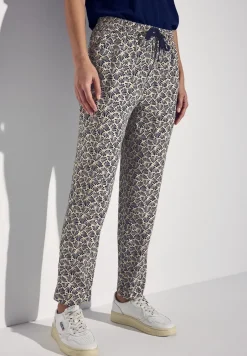 Pantalon à motifs