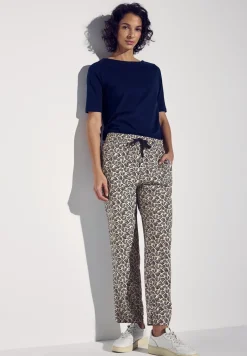 Pantalon à motifs