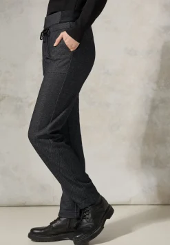 Pantalon à motifs