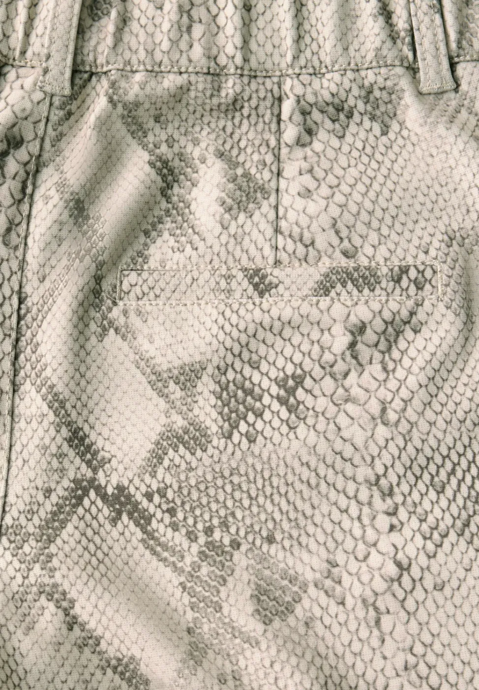 Pantalon à motifs Straight Legs