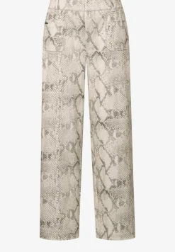 Pantalon à motifs Straight Legs