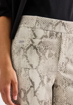 Pantalon à motifs Straight Legs