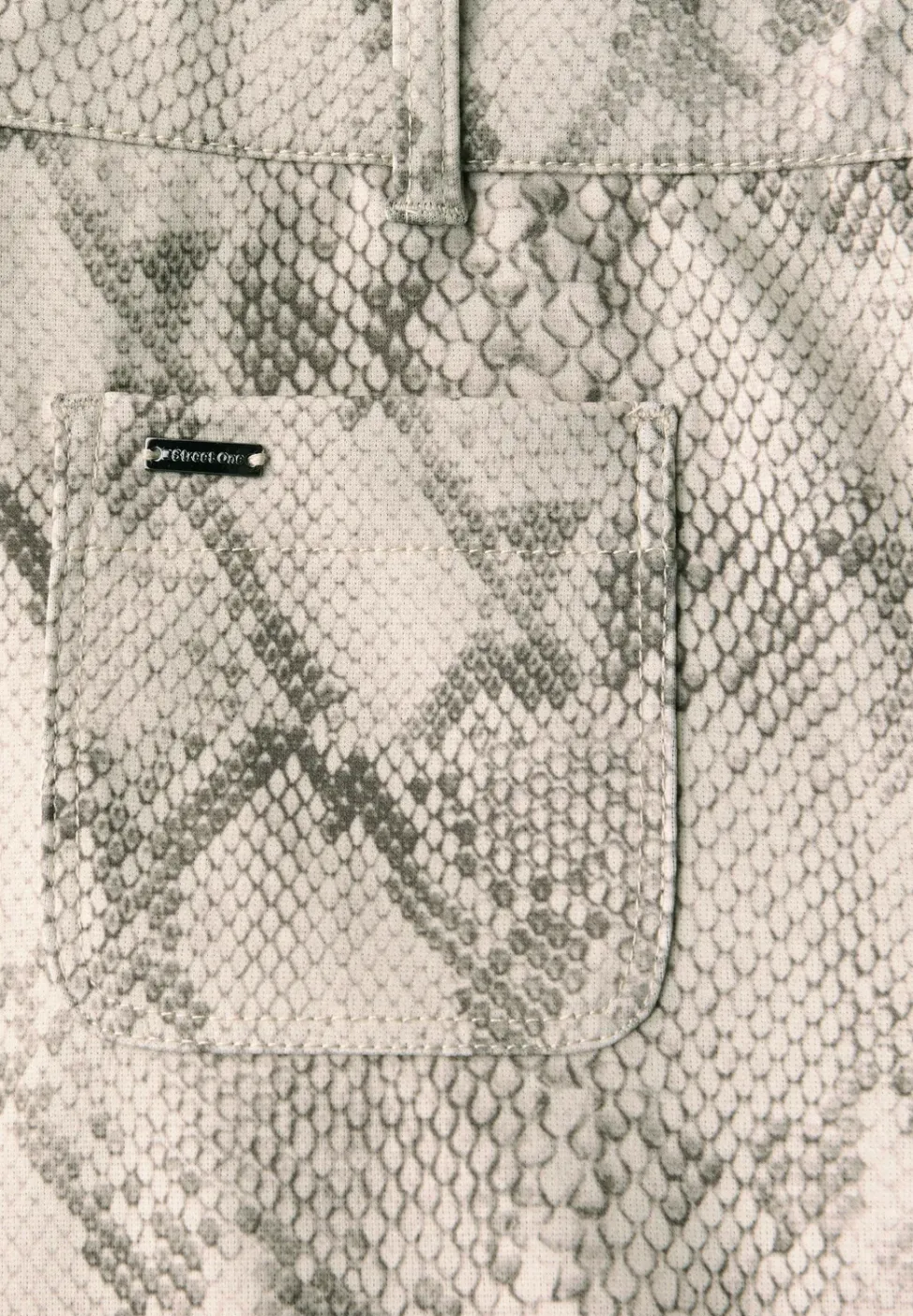 Pantalon à motifs Straight Legs