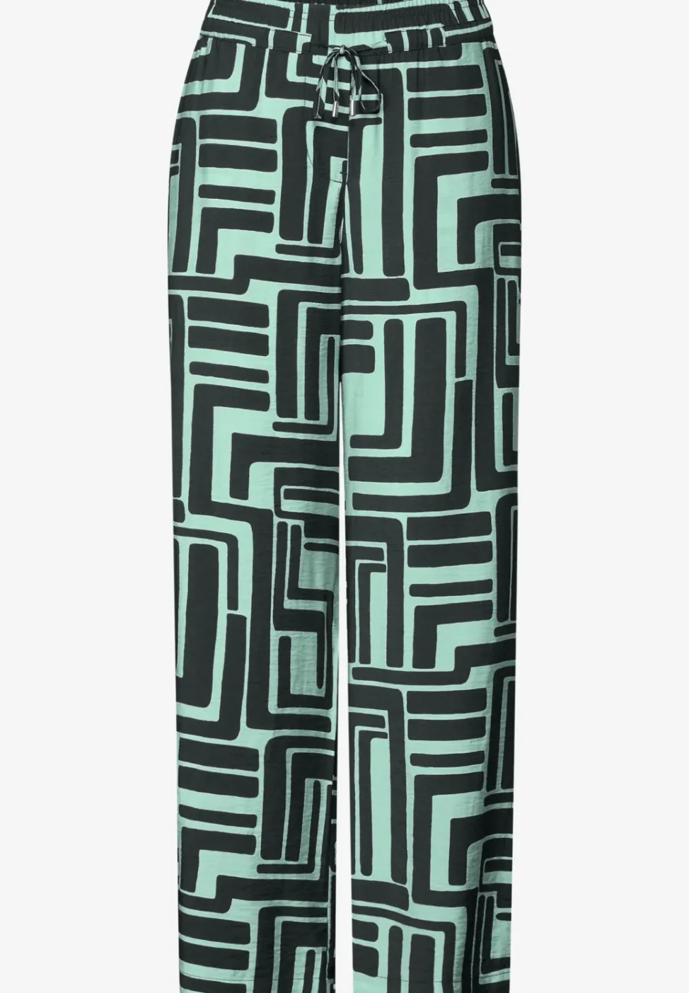 Pantalon à motifs structurés