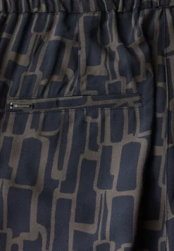 Pantalon à motifs 7/8 Wide Legs