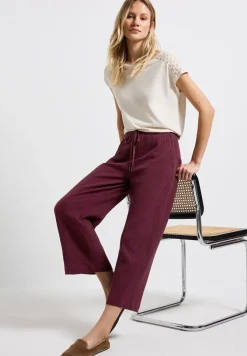 Pantalon Musselin Wide Legs