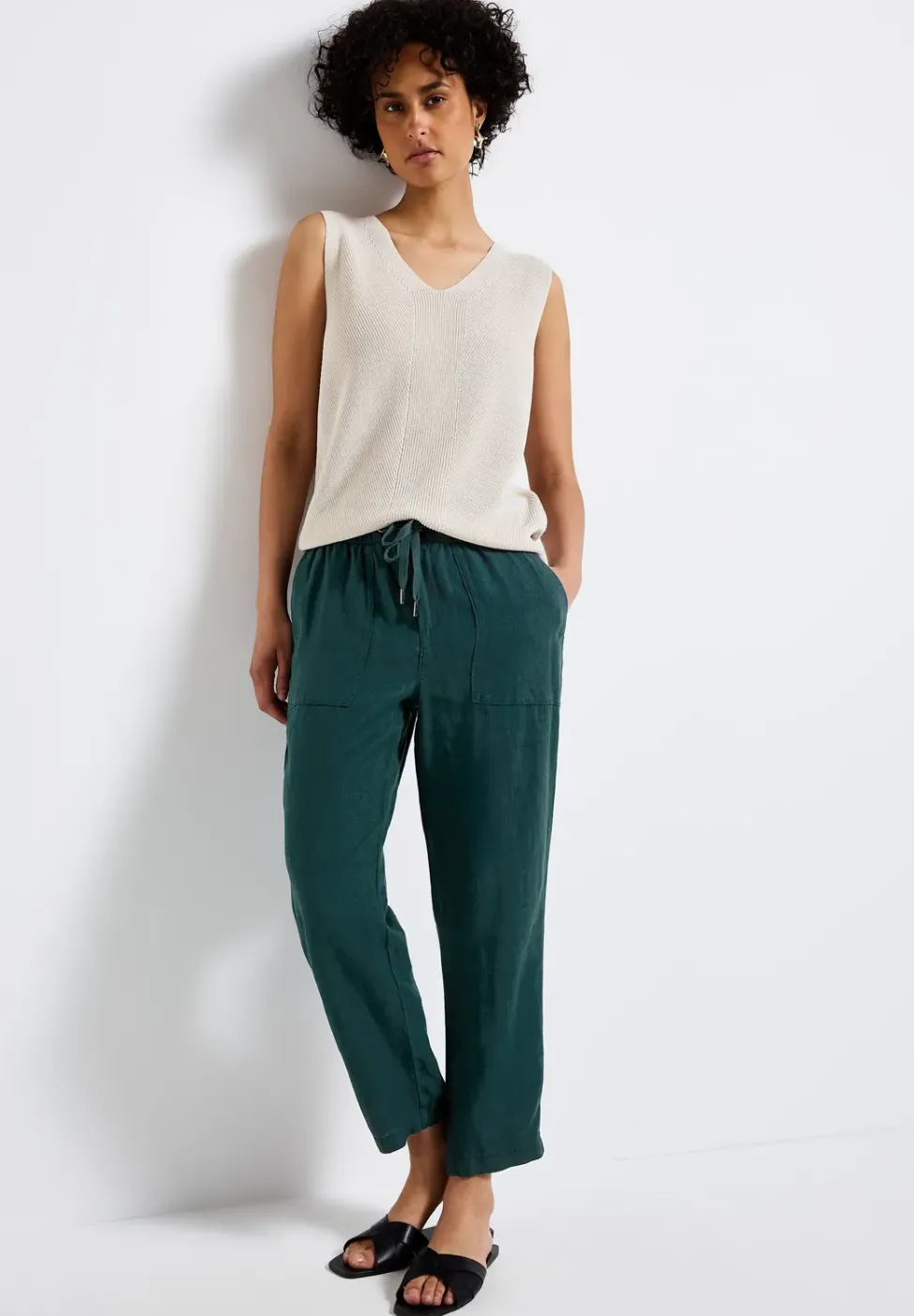 Pantalon paperbag
