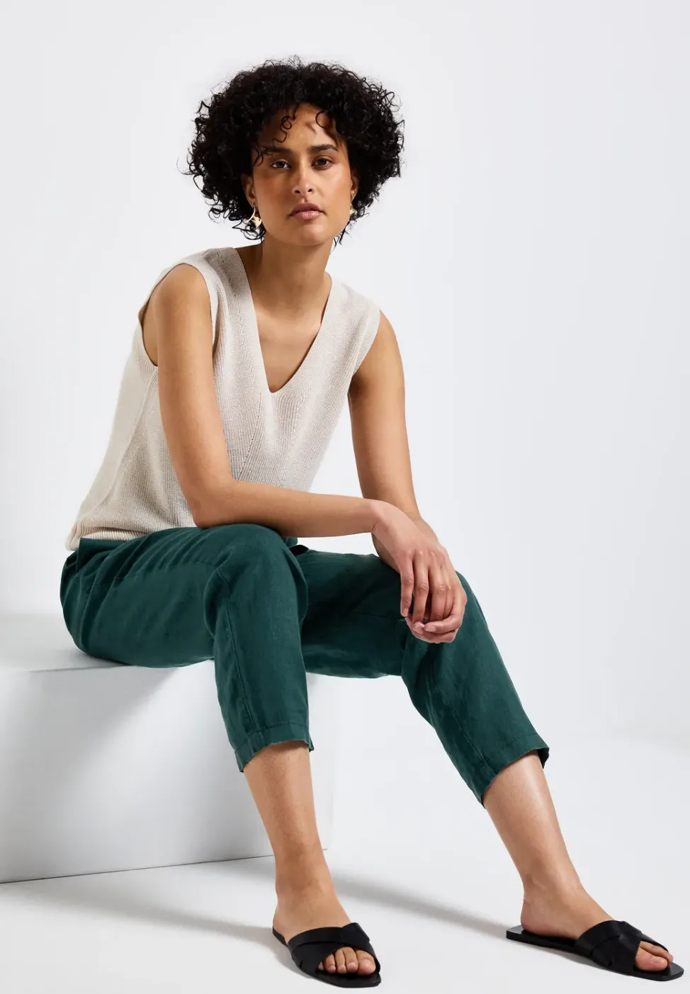 Pantalon paperbag