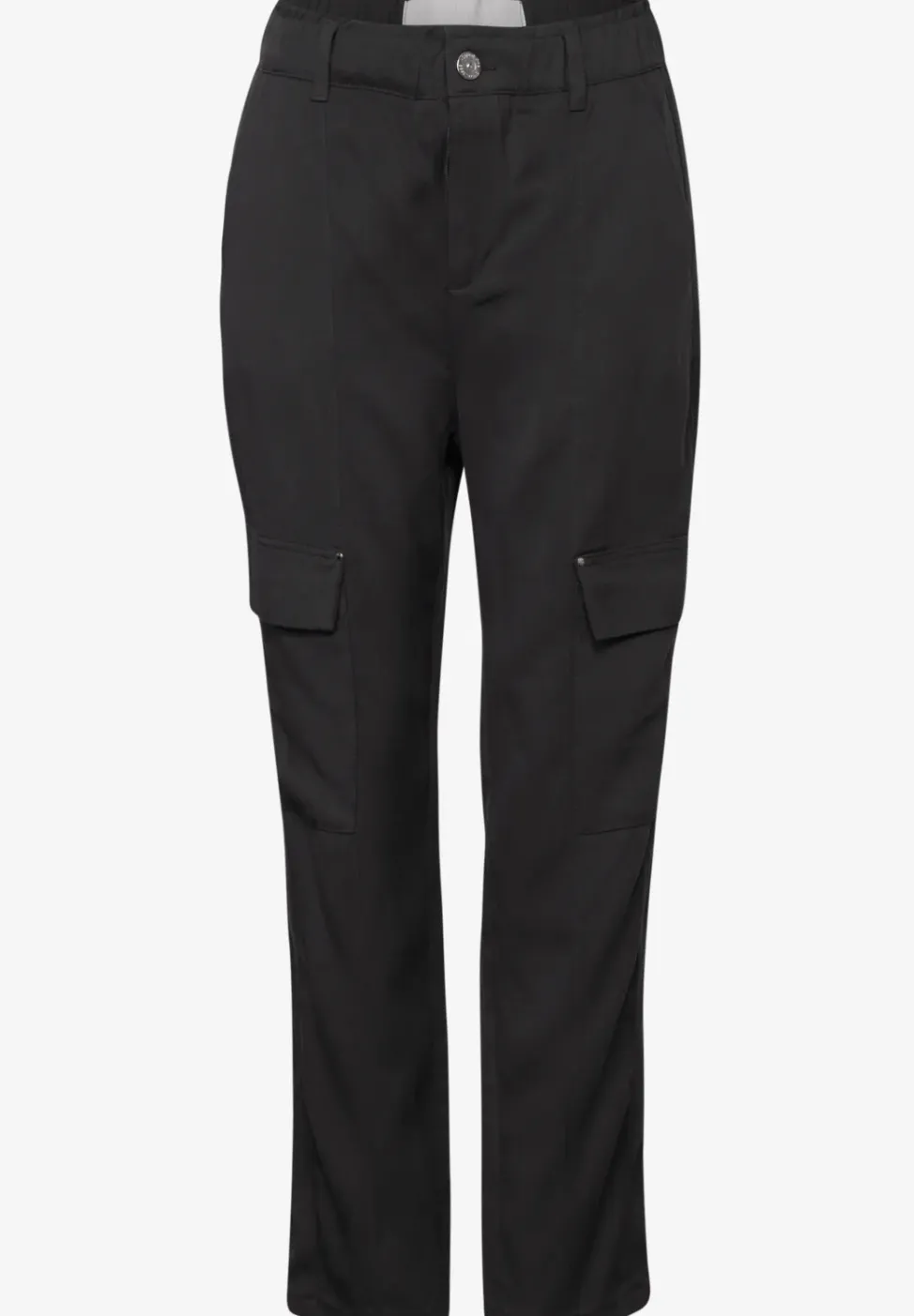 Pantalon paperbag au look cargo