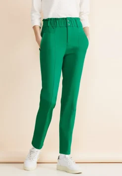 Pantalon paperbag coupe ample