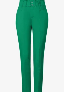Pantalon paperbag coupe ample