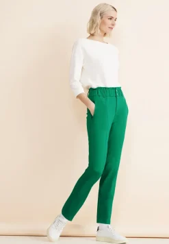 Pantalon paperbag coupe ample