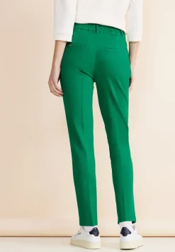 Pantalon paperbag coupe ample