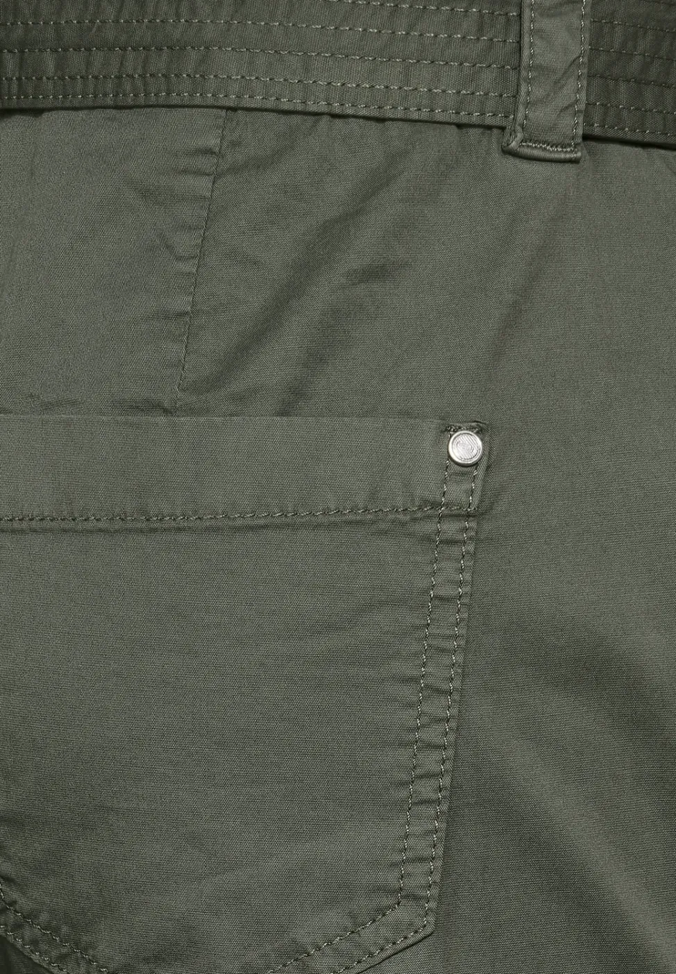 Pantalon papertouch avec une ceinture