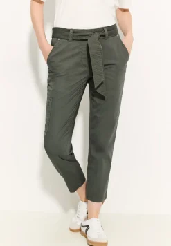 Pantalon papertouch avec une ceinture