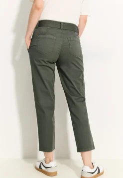 Pantalon papertouch avec une ceinture