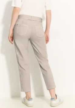 Pantalon papertouch avec une ceinture