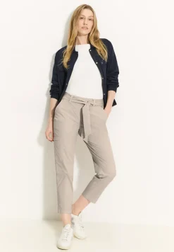 Pantalon papertouch avec une ceinture