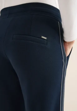 Pantalon piqué avec tape
