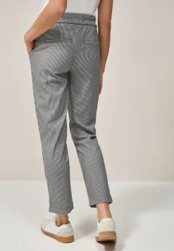 Pantalon rayé en seersucker