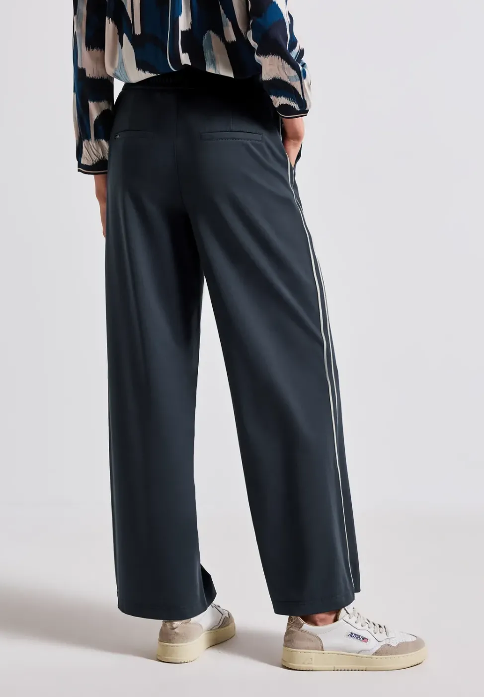 Pantalon à rayures gallon