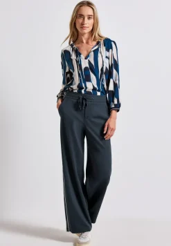 Pantalon à rayures gallon