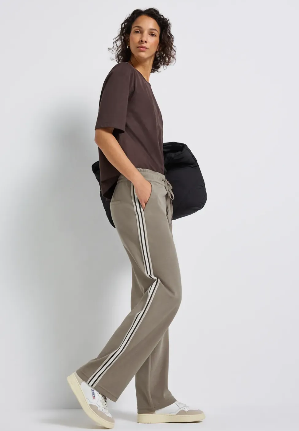 Pantalon à rayures gallon
