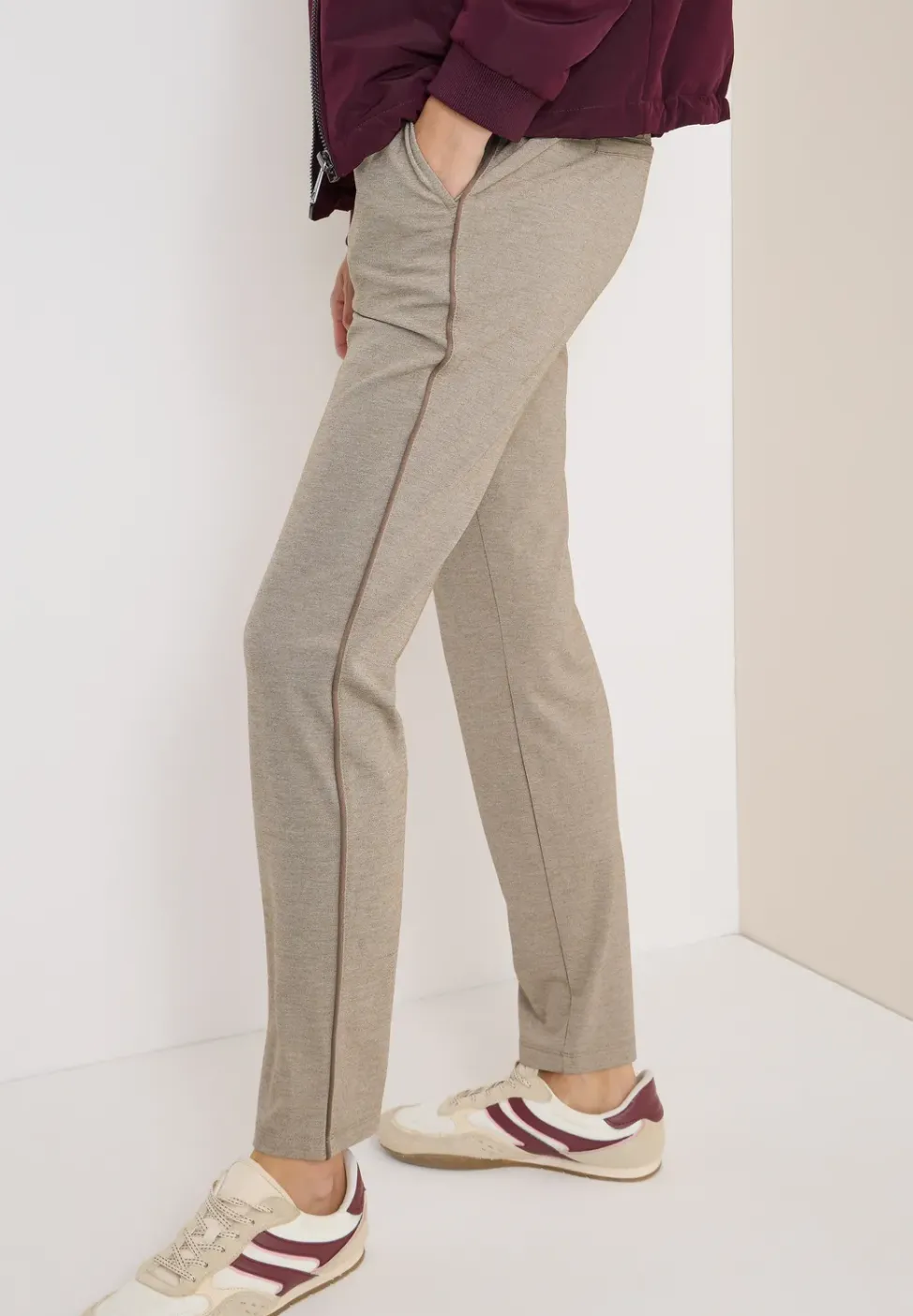 Pantalon à rayures gallon