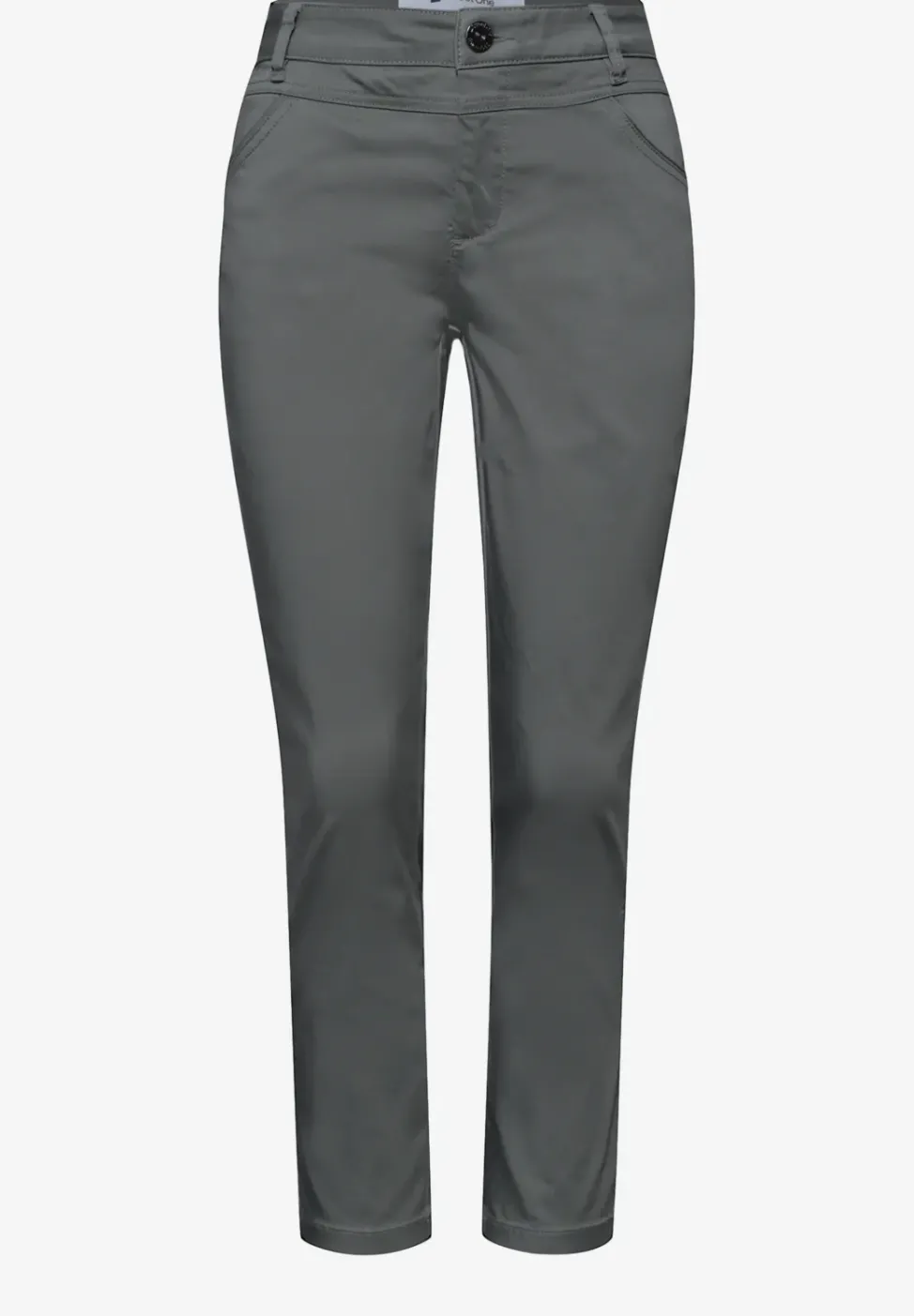 Pantalon 7/8 Slim Leg en satin