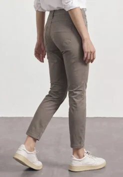 Pantalon 7/8 Slim Leg en satin