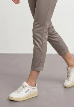 Pantalon 7/8 Slim Leg en satin