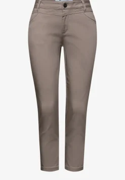 Pantalon 7/8 Slim Leg en satin